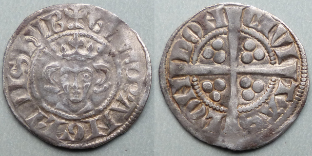 Edward I London mint penny class 3g
